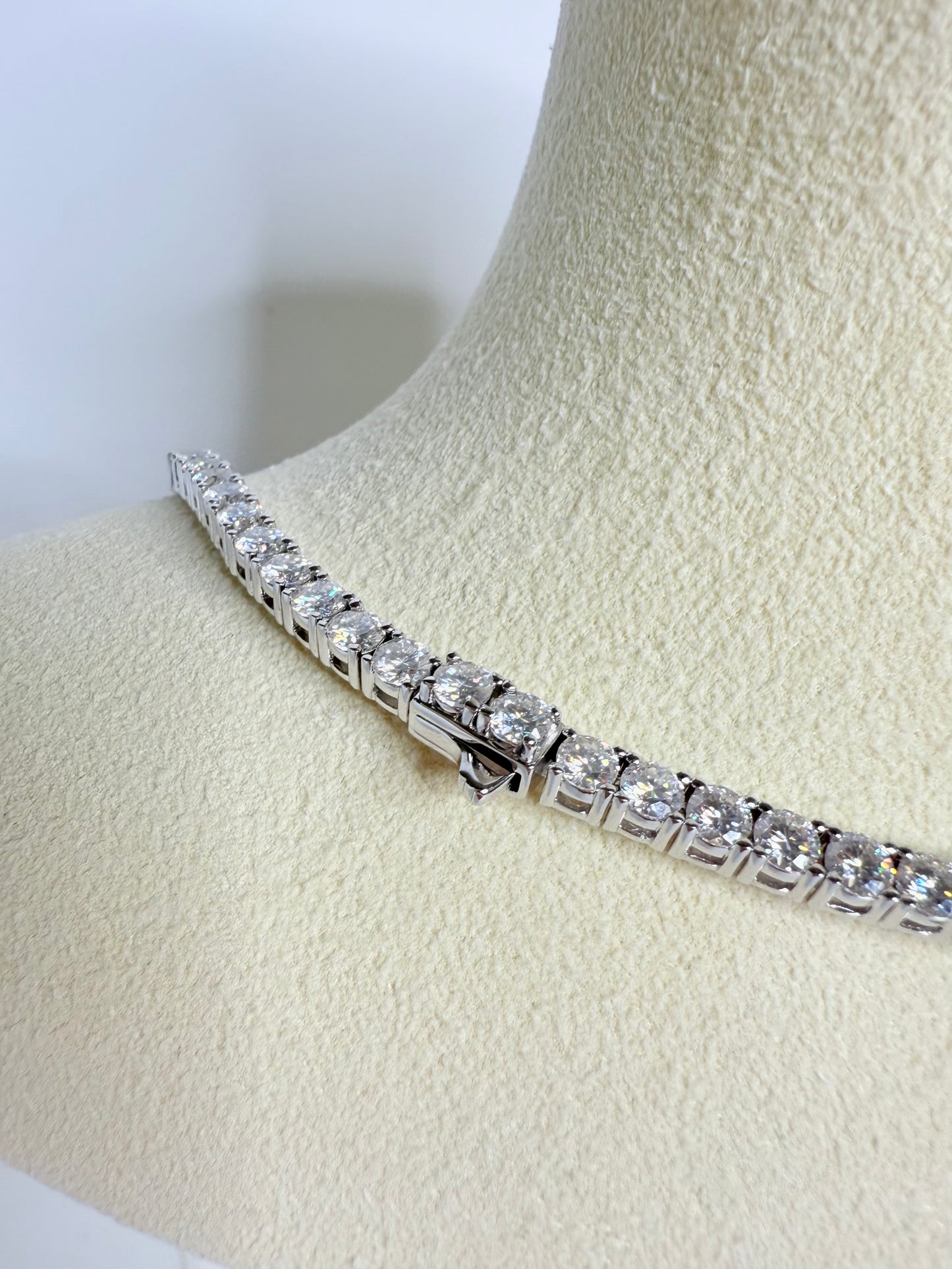 4mm tennis necklace
