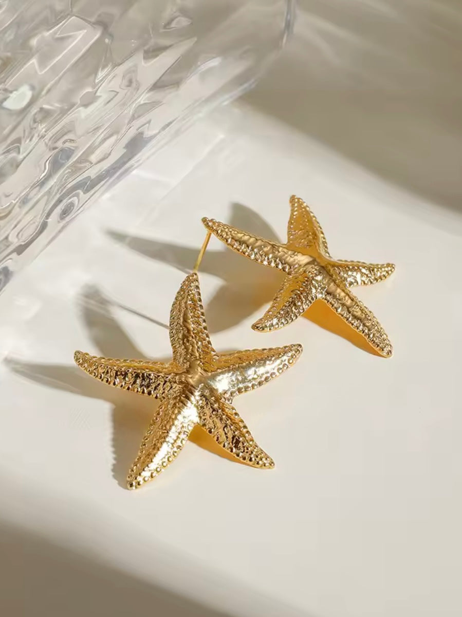 Starfish earrings
