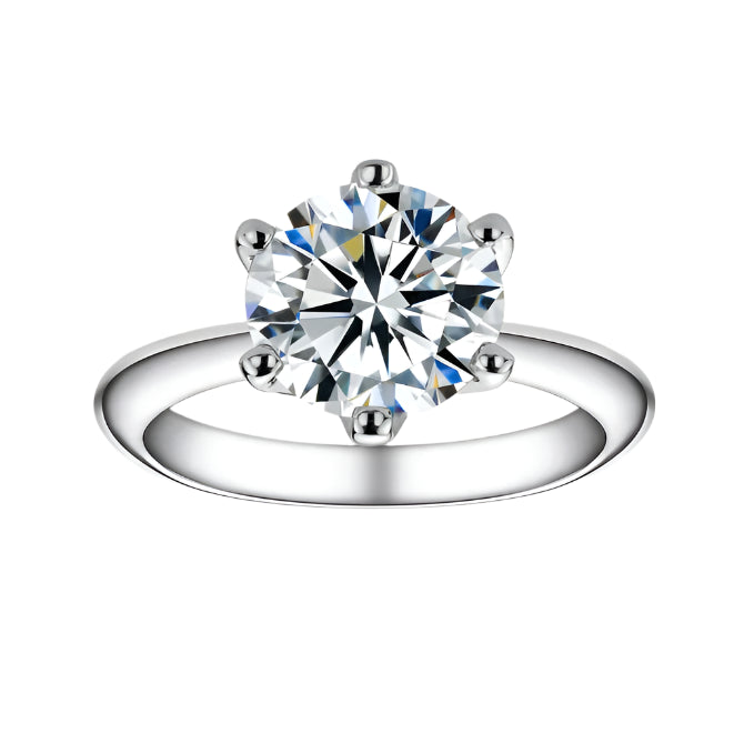 Round Cut solitaire